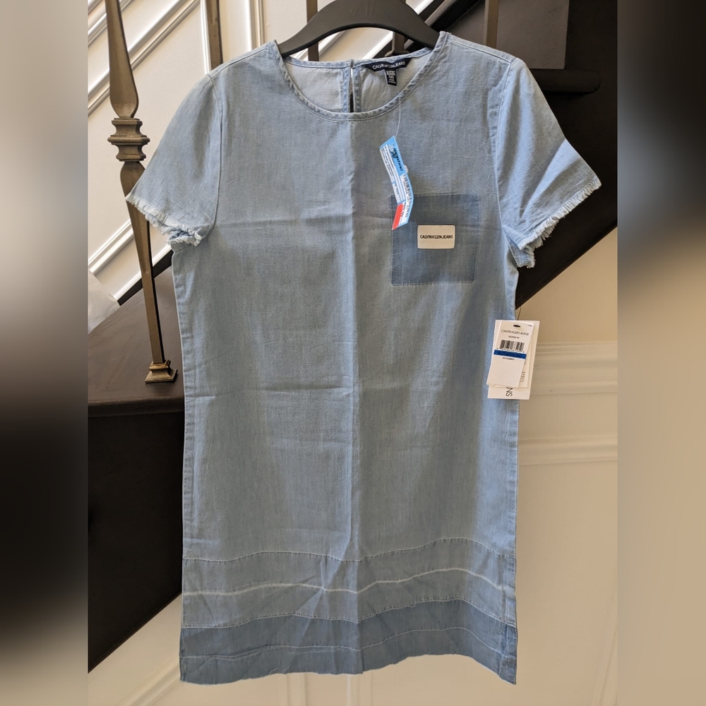 CK JEANS girls dress denim